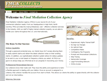 Tablet Screenshot of fmcacollects.com
